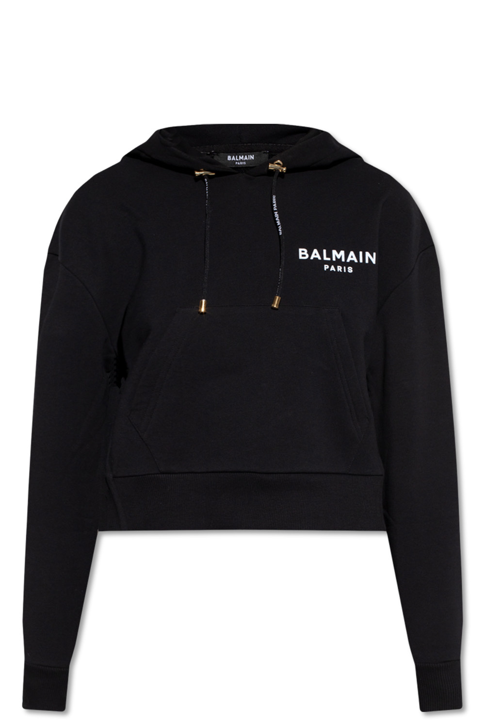 Balmain black cheap logo hoodie